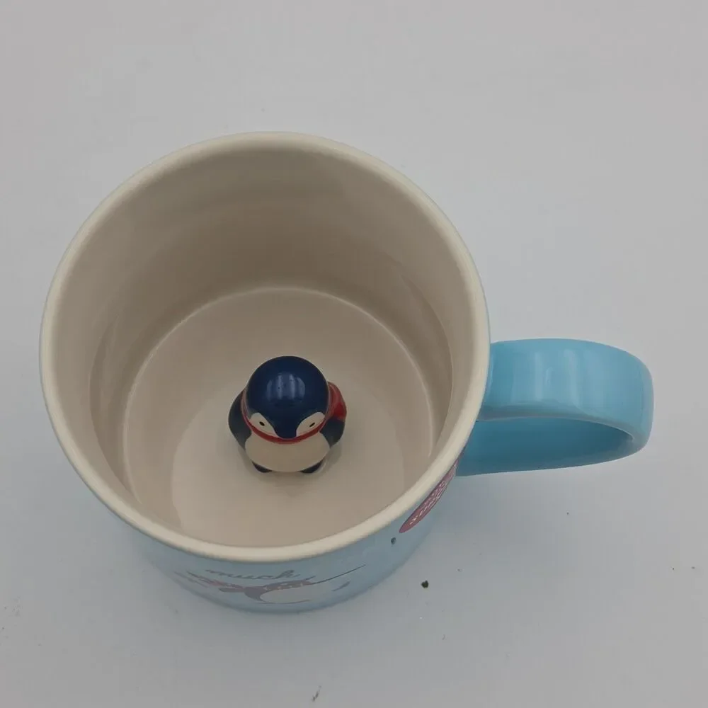 Target Wondershop Mug Penguin Stoneware Coffee Tea Cup Winter Christmas